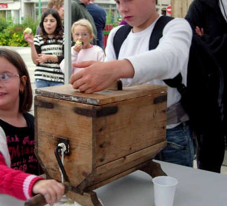 apprentissage de la fabrication du beurre