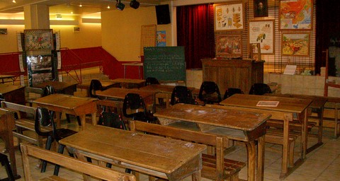 exposition maison de retraite école d'autrefois